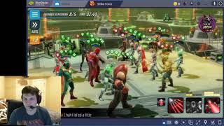 Arena - Ultron Apex Team 267k vs 280k Ultron+Guardians - Marvel Strike Force