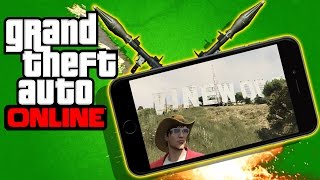 GTA ONLINE #2 "Селфи с ракетой"