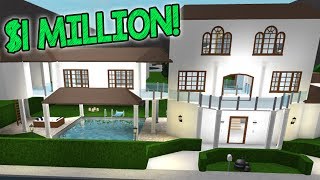 BUILDING THE MOST EXPENSIVE HOUSE IN ROBLOX BLOXBURG!!