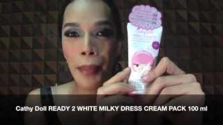 รีวิว KARMART Cathy Doll Whitening READY 2 WHITE Cream Pack และ Water Splash Essence