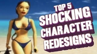 Top 5 - Shocking character redesigns