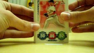 2010 MLB Topps Attax Complete 220 Card Base Set