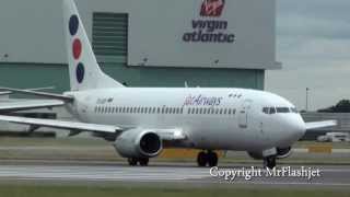 JAT Airways 737-300 - The Fleet - at London Heathrow Airport