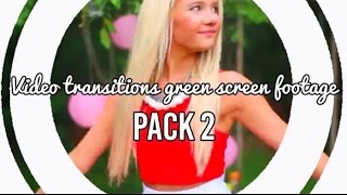 Video Transitions Green Screen Footage (PACK 2) - editinghacksbylala