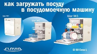 Как загружать посуду в посудомоечную машину?
