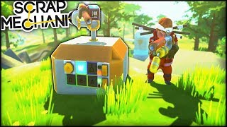 Tureta inteligenta ca in RUST! | Scrap Mechanic