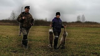 ЧУМОВОЕ закрытие охоты на зайца 2020!