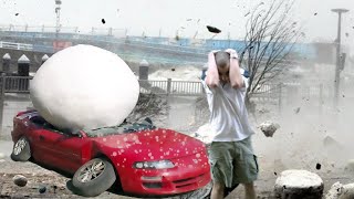 EUROPE is in DANGER! The Netherlands is overwhelmed by a terrible storm and rocks from the sky!