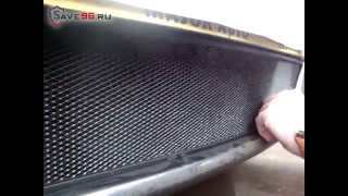 Сетка на решетку радиатора для Renault Logan (Рено Логан) 2010-2014 г.в.