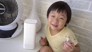 澄澄*2Y10M17D 和小米AI音箱「小愛同學」的對話! 臭拎呆.呼叫失敗XD