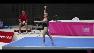 Anne Becquet - Legendre Solo Free Routine - European Masters Championships London 2016