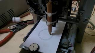 Наш первый ЧПУ станочек собранный из говна и палок Arduino UNO CNC Shield
