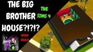 Big Brother House (Speed Build) | Sims 4 | Hayz Tee
