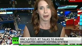 Ron Paul delegates fight to be heard at RNC