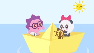 Песенки для детей - Малышарики - Узкое и широкое - развивающая детская песенка