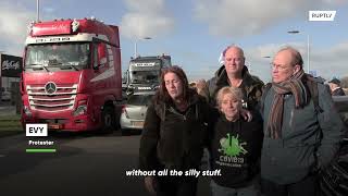 'Freedom' convoys protest COVID restrictions in Canada and the Netherlands