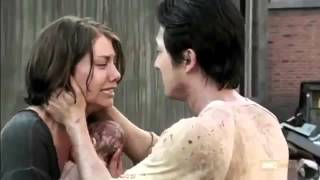 The Walking Dead - Rick finds out that Judith has been born/Lori has died