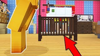 ME ESCONDO EN LA CUNA DEL BEBÉ!! ? MINECRAFT EL ESCONDITE TROLL