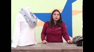 Gola em Tricô com Cisne Savage / Cristina Amaduro