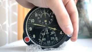 Авиационные бортовые часы АЧС-1 ( Clock with Soviet aircraft. )
