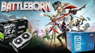 Battleborn on GTX 1050 2gb + G3930