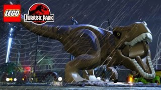 LEGO Jurassic Park All Cutscenes (Game Movie) HD