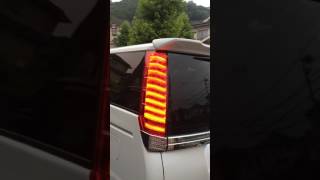 ヴォクシー80 DAZZ fellows LEDテールランプ 流れるウィンカー