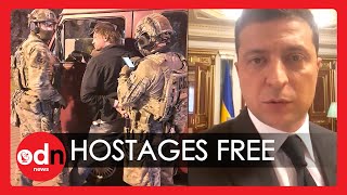 Ukraine Bus Hostage Siege Ends after President Urges Public to Watch Animal Rights Film