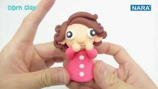 NARA Tutorial: CORN CLAY_how to make "MUM CHARACTER"
