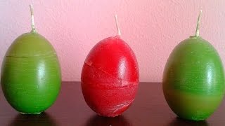 Make Simple Egg-Shaped Candles - DIY Crafts - Guidecentral