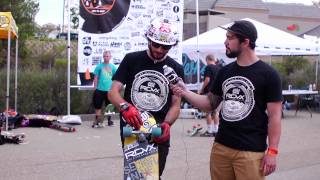 Sector 9 Jeff Budro Pro 38'' Board Setup Review w/ Jimmy Riha + RDVX Longboard Grip Tape