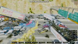 [GTA5]맵 에디터로 장애물 설치 후 Insanely Bad Drivers Traffic Mod 해 봤습니다