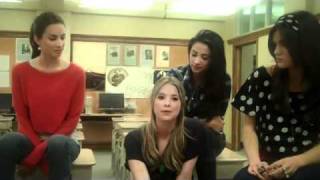 On the set of ABC Family's Pretty Little Liars