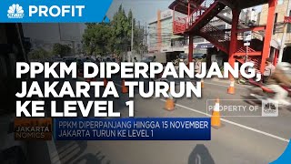 PPKM Diperpanjang, Jakarta Turun ke Level 1