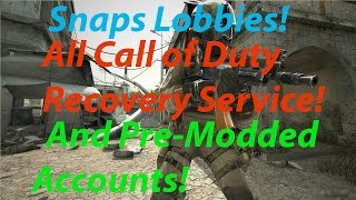 Snaps RGH All CoD Recovery Service! *Xbox 360*