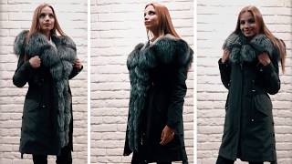 Три способа застёгивания Парки с мехом