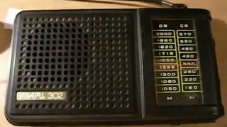 Радиоприёмник Кварц 302 обзор, работа.