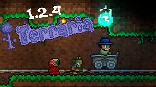 Terraria 1.2.4.1 - ВАГОНЕТКА В АД