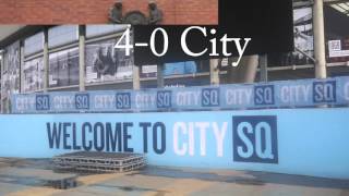 Man city v Man utd - vox pops