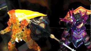 アキレスＶモード vs LBXジ・エンペラー（リミテッドクリアVer.）