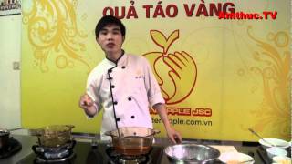 Tôm chiên sốt bơ chanh dây (Vào bếp cùng Sao - số 56) - tapchiamthuc.vn