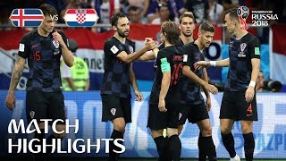 Iceland v Croatia - 2018 FIFA World Cup Russia™ - Match 40