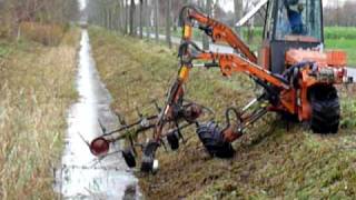Böschungsmahd am Dümmer Bach in Schwege