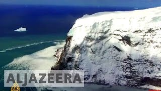 Antarctica on the edge - earthrise