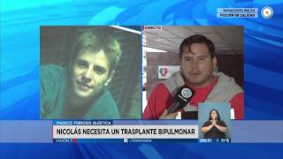 Visión 7 - Nicolás necesita un trasplante bipulmonar