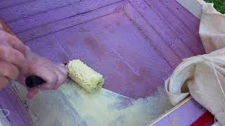 Sawfish kayak, cockpit floor fabric part 1