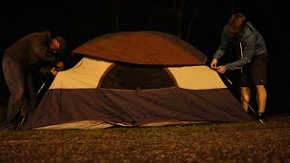 GETTING IN TENTS!