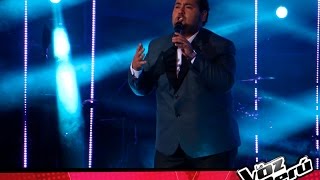 Jairo Tafur canta "Hazme olvidarla" | Conciertos en vivo | La Voz Perú 2015