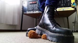 Teddy Trampling with Doc Martens