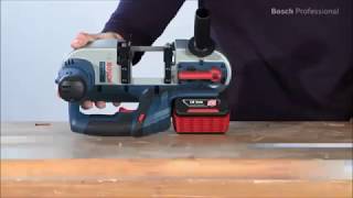 Обзор Аккумуляторная ленточная пила Bosch GCB 18 V-LI Professional
